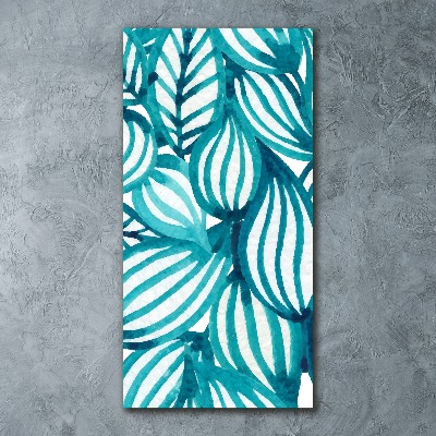 Acrylic print Leaves