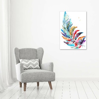 Print on acrylic Colorful fern