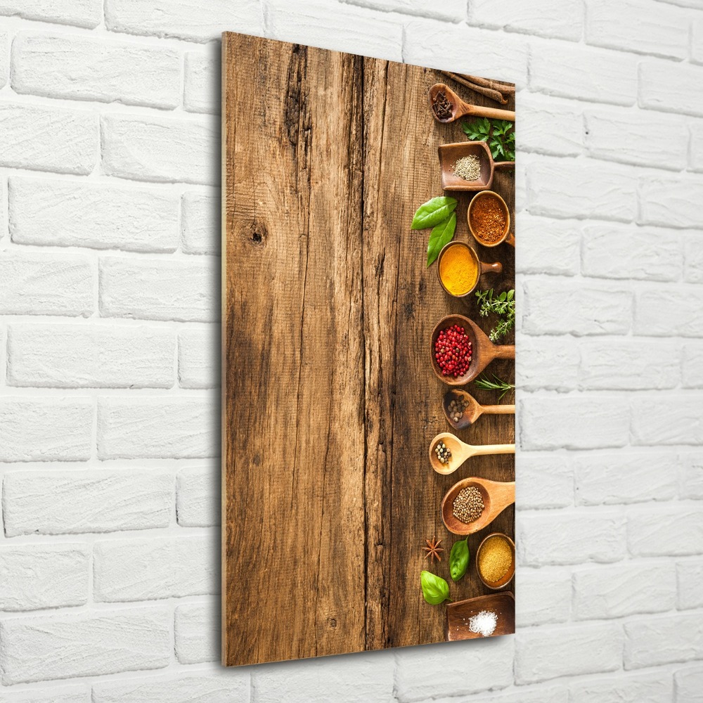 Print on acrylic Colorful spices