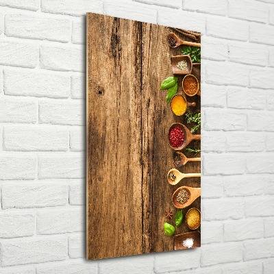 Print on acrylic Colorful spices