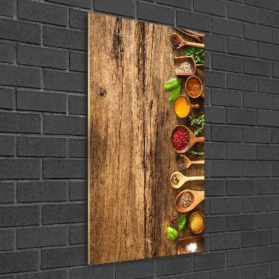 Print on acrylic Colorful spices