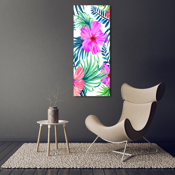 Print on acrylic Hawaiian flowers