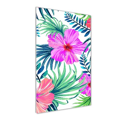 Print on acrylic Hawaiian flowers