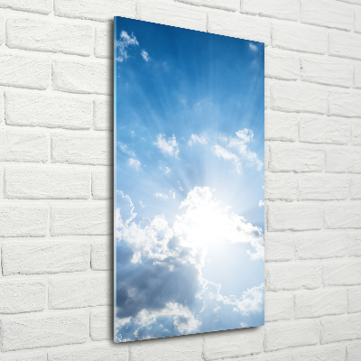 Print on acrylic glass Clouds in the sky