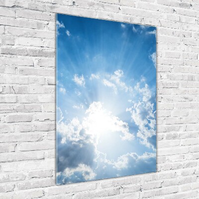 Print on acrylic glass Clouds in the sky