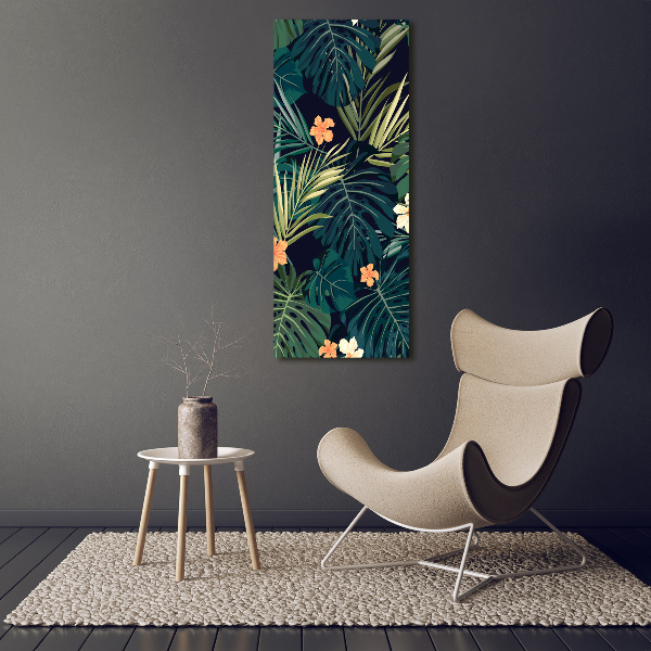 Acrylic print Hawaiian flowers