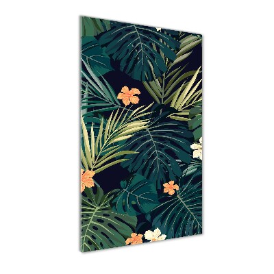 Acrylic print Hawaiian flowers