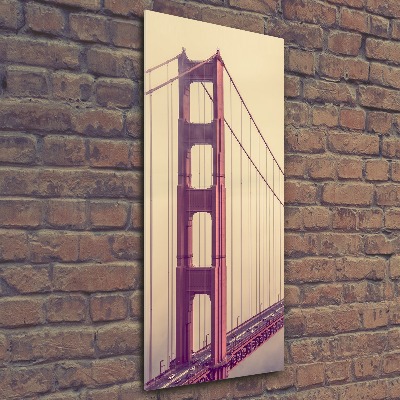 Print on acrylic glass San Francisco bridge