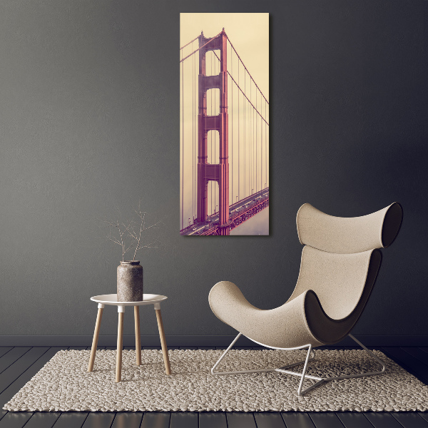 Print on acrylic glass San Francisco bridge