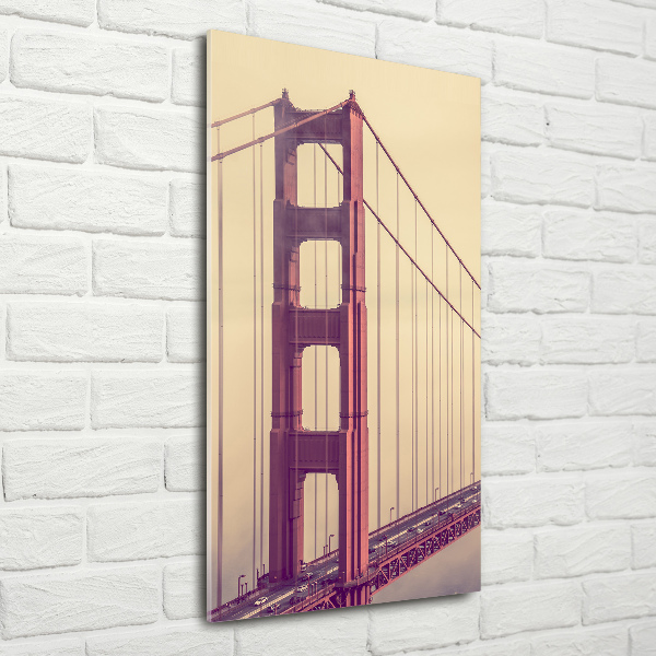 Print on acrylic glass San Francisco bridge