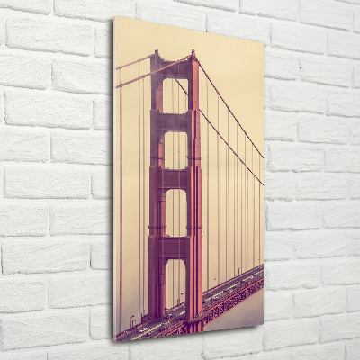 Print on acrylic glass San Francisco bridge