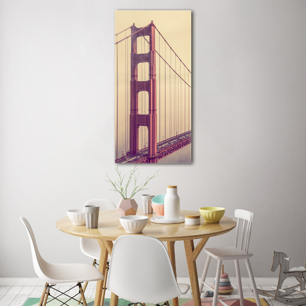 Print on acrylic glass San Francisco bridge