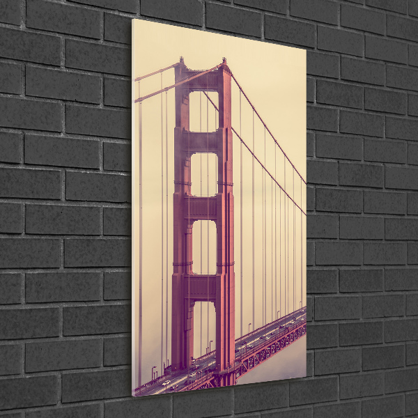 Print on acrylic glass San Francisco bridge