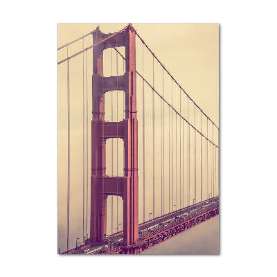 Print on acrylic glass San Francisco bridge