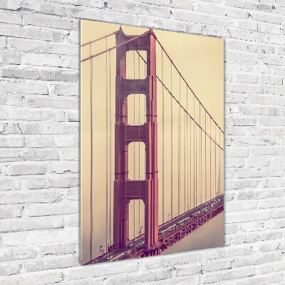 Print on acrylic glass San Francisco bridge