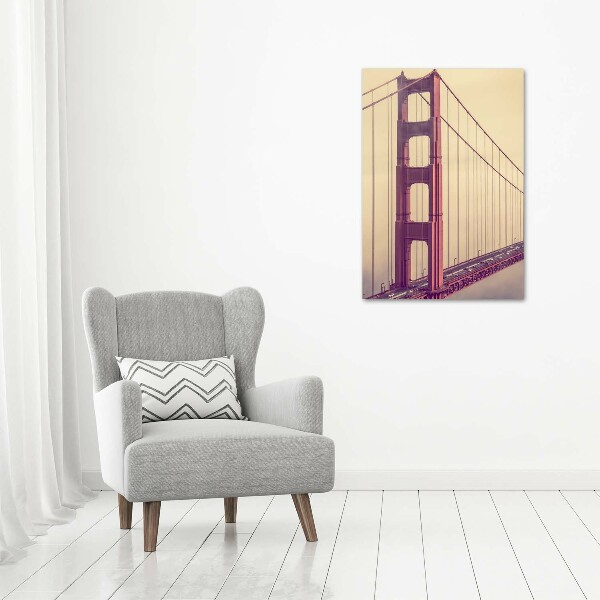 Print on acrylic glass San Francisco bridge