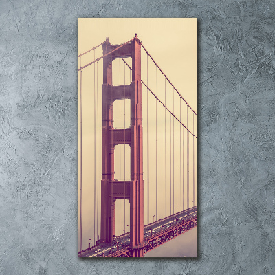 Print on acrylic glass San Francisco bridge