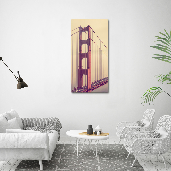 Print on acrylic glass San Francisco bridge