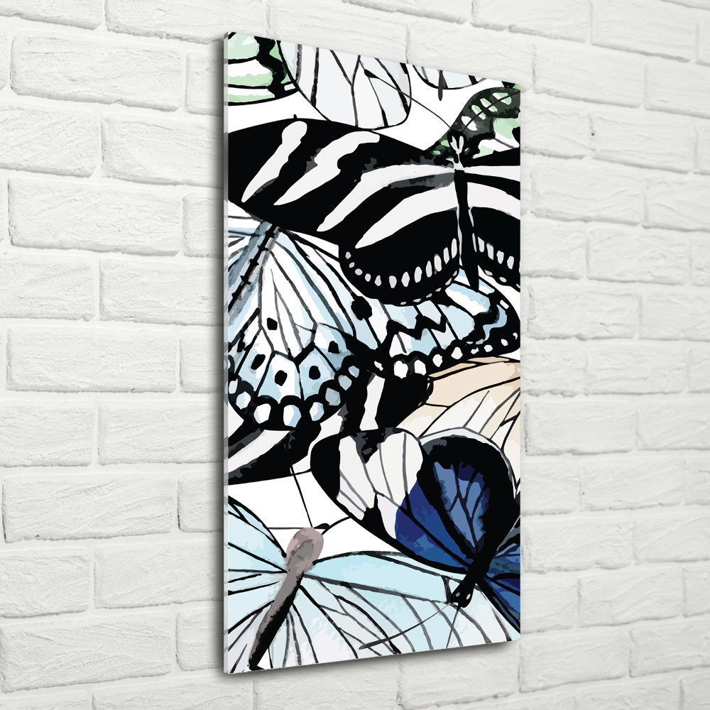 Print on acrylic glass Butterflies