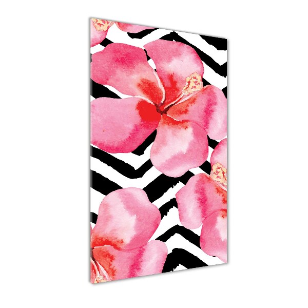 Acrylic print Hawaiian flowers