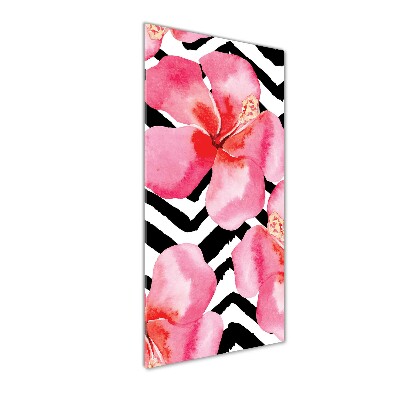 Acrylic print Hawaiian flowers