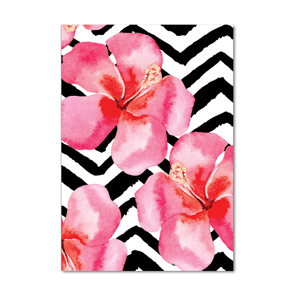 Acrylic print Hawaiian flowers