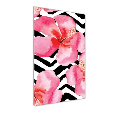 Acrylic print Hawaiian flowers