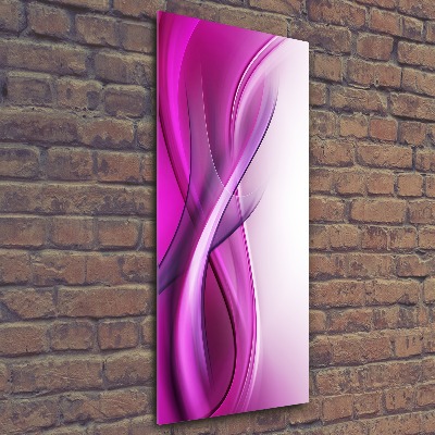 Wall art acrylic Background waves