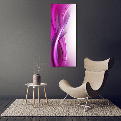 Wall art acrylic Background waves