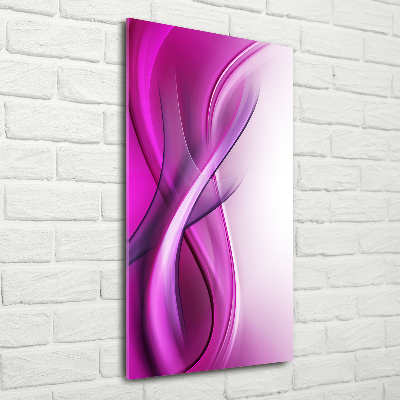 Wall art acrylic Background waves