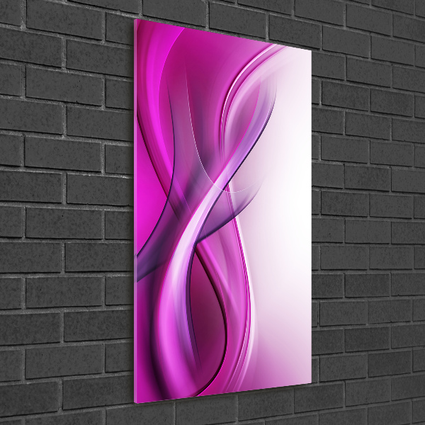 Wall art acrylic Background waves