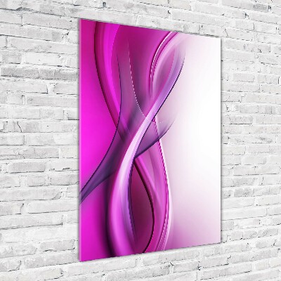 Wall art acrylic Background waves