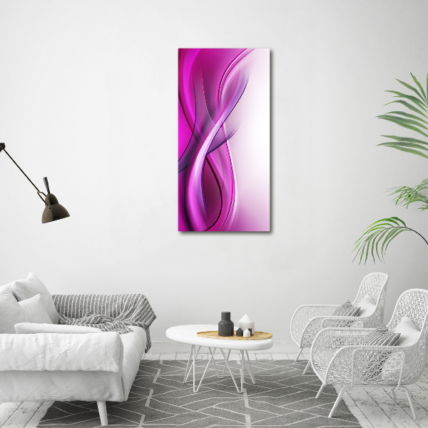 Wall art acrylic Background waves