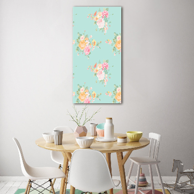 Acrylic glass print Flowers