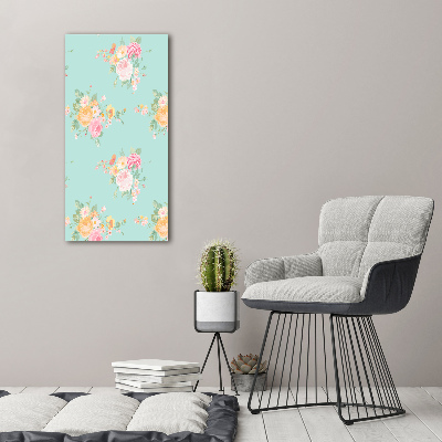 Acrylic glass print Flowers