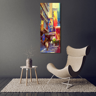 Acrylic print Colorful city