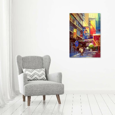 Acrylic print Colorful city