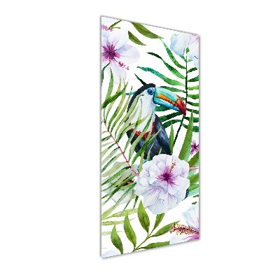 Print on acrylic glass Hawaiian pattern