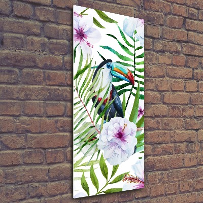 Print on acrylic glass Hawaiian pattern