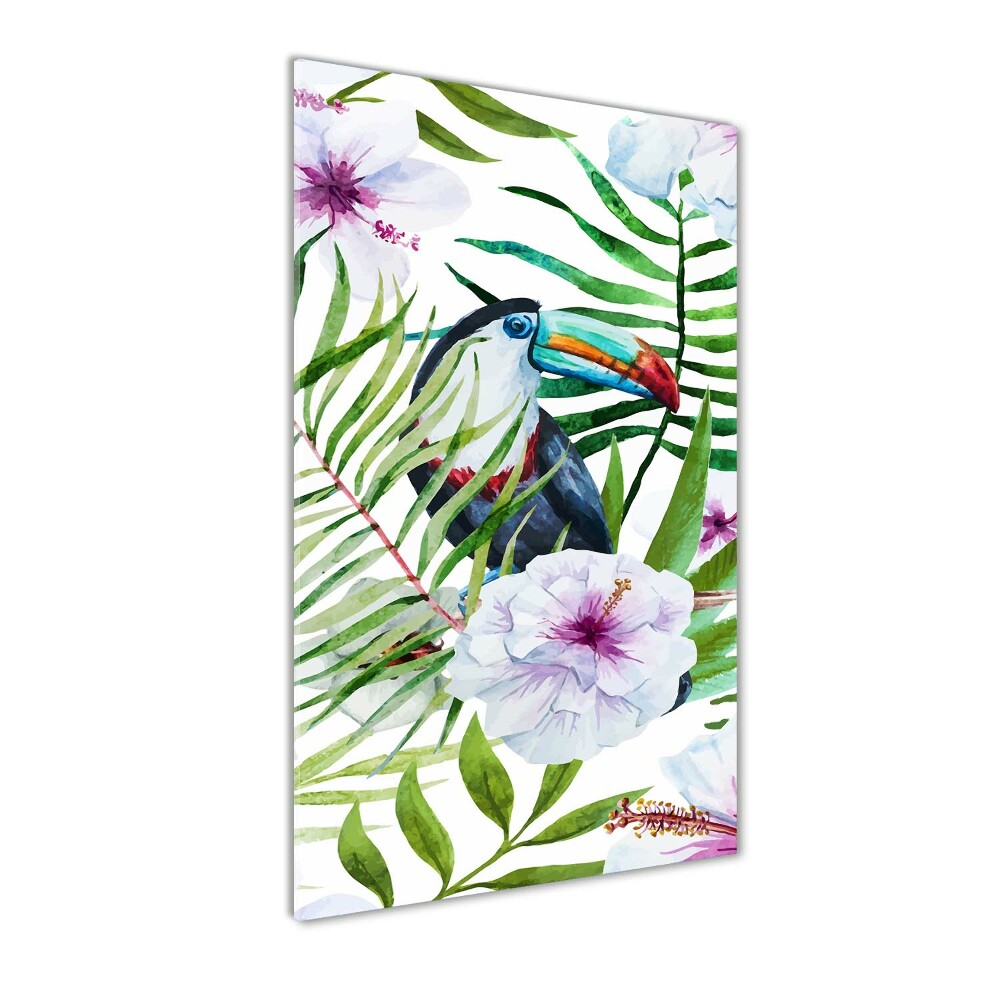 Print on acrylic glass Hawaiian pattern