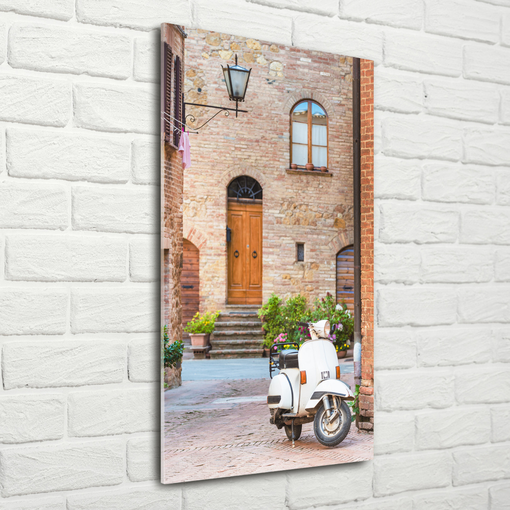 Print on acrylic glass Italian streets