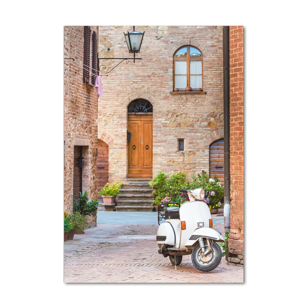 Print on acrylic glass Italian streets