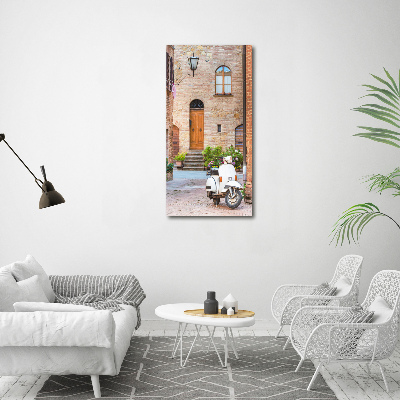 Print on acrylic glass Italian streets