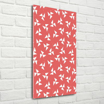 Wall art acrylic Geometric background