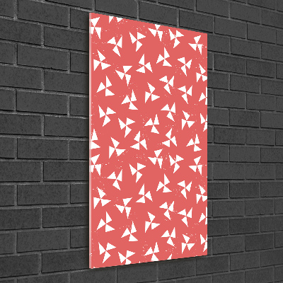 Wall art acrylic Geometric background