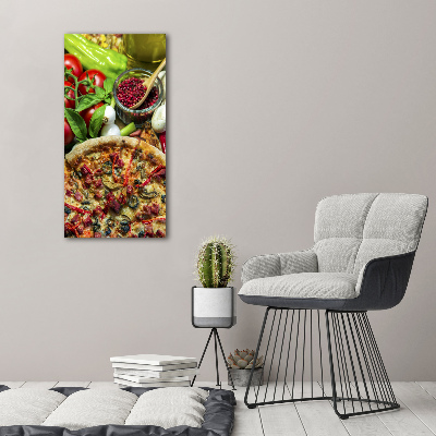 Acrylic wall art Pizza