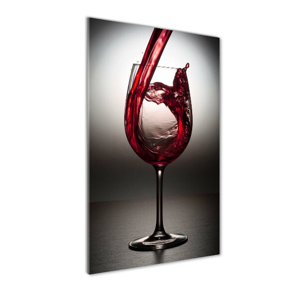 Print on acrylic glass Red wine