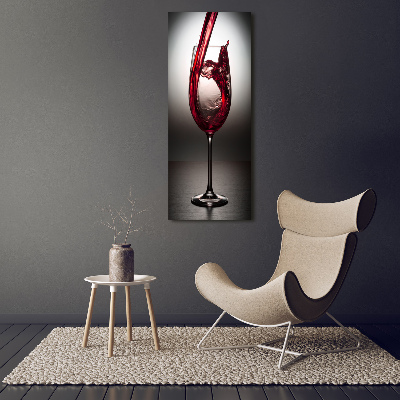 Print on acrylic glass Red wine