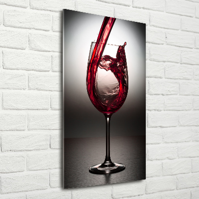 Print on acrylic glass Red wine