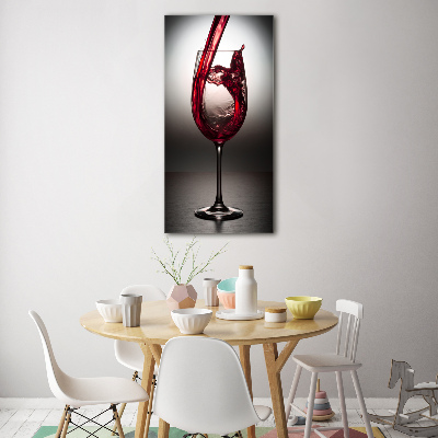 Print on acrylic glass Red wine